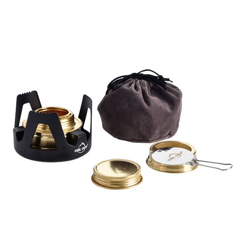 【COOLCAMP】便攜輕量酒 精爐/登山/爐頭/高山爐/野炊/露營