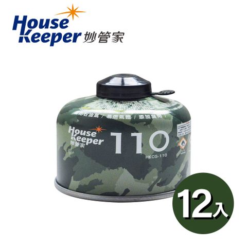 【妙管家】高山瓦斯罐110g 12入組(HKCG-110高山罐)