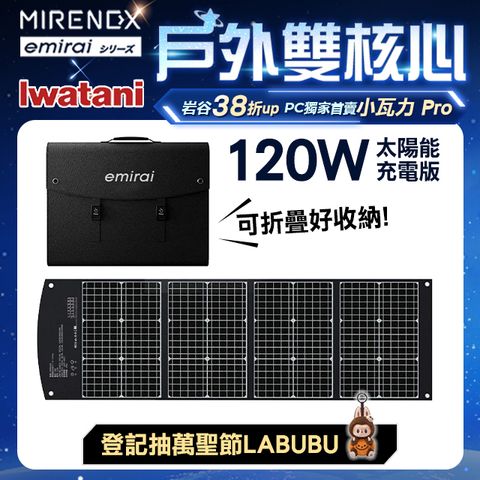 emirai 120W太陽能充電板