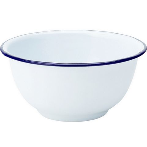 Utopia 琺瑯餐碗(藍12cm)