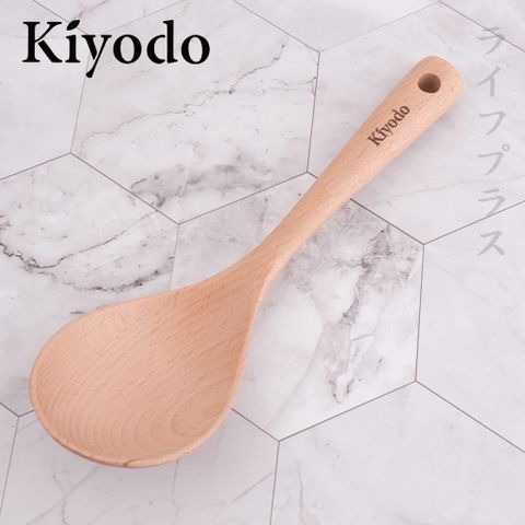 KIYODO 【一品川流】 手作山毛櫸菜匙-中-2入組