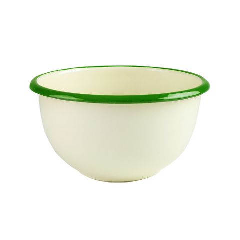 IBILI 琺瑯餐碗(米綠14cm)