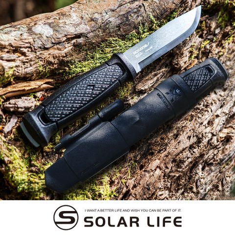 MORAKNIV Garberg 全龍骨式不鏽鋼直刀&amp;求生配件 Garberg with Survival Kit 13914.戶外直刀 求生野營刀 多功能露營刀 登山直刀 戰術刀具