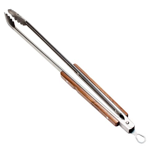 Petromax 木柄火夾/烤肉夾 54cm BBQ and Coal Tongs.焚火鉗柴火夾 不鏽鋼火鉗 露營燒烤長夾