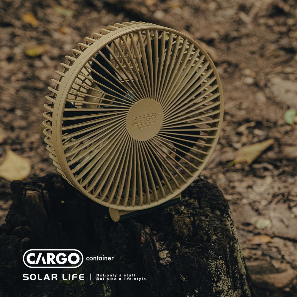 CARGO container MULTI FAN 隨行風扇含收納盒-L.露營電風扇 三腳架風扇 立扇循環扇 帳篷吊扇 行動風扇