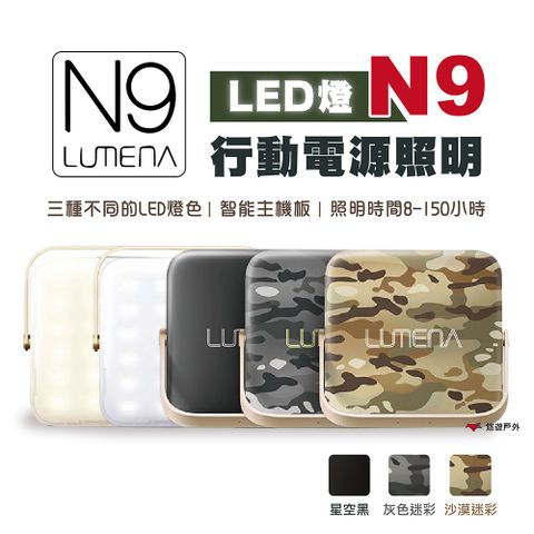 【悠遊戶外】New N9 LUMENA 行動電源照明LED燈_小N9