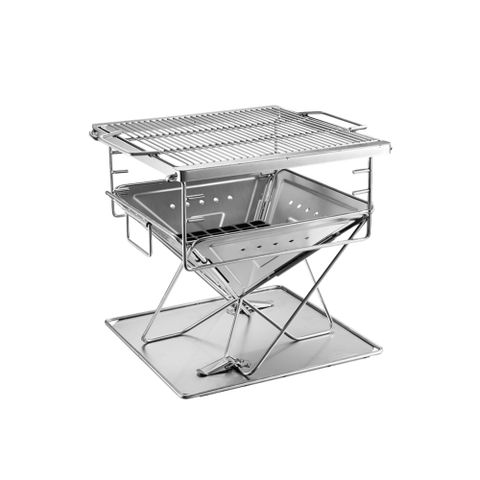 柯曼 Campingmoon 焚火台 L號 MT-045 加厚不鏽鋼 烤肉爐 燒烤架