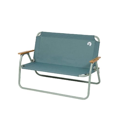 【CAPTAIN STAG】日本鹿牌雙人椅-復古綠 UC-1829 折疊椅