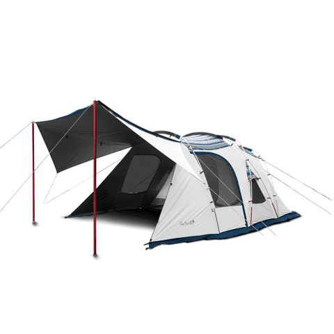 【OutdoorBase】彩繪天空2D帳(含頂布)_23502+23526