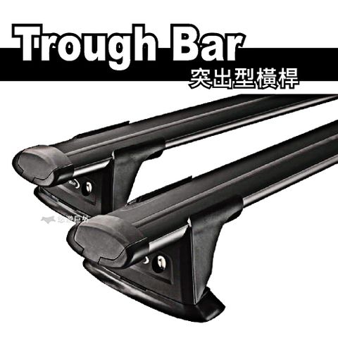 【YAKIMA】WHISPBAR Through Bar 突出型橫桿_銀色