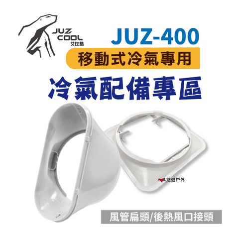 【艾比酷】JUZ-400配件_後熱風口接頭/風管扁頭