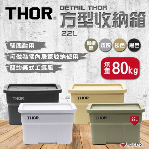 THOR DETAIL  方型收納箱/22L