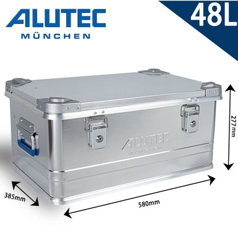 露美學必備硬派美學ALUTEC-工業風 鋁箱 戶外工具收納 露營收納 居家收納 (48L)