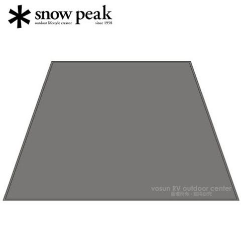 【日本 Snow Peak】加長型客廳帳Pro-專用地布/搭配TP-660/耐水壓1,800mm_TP-660-1