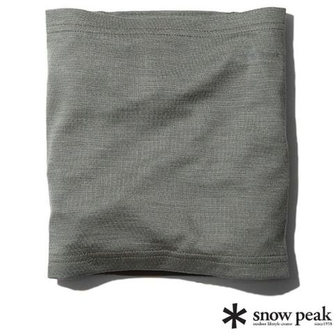 【日本 Snow Peak】Recycled Pe/Wo Neck Warmer 保暖圍脖.頸圍/AC-23AU012OL 橄欖綠