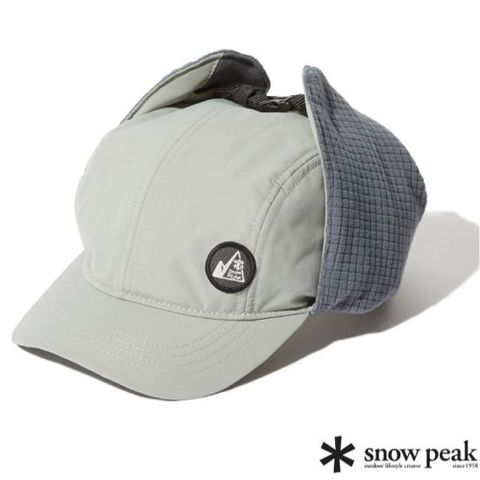 【Snow Peak】MofM Hybrid 保暖飛行帽.保暖帽.護耳帽.毛帽/MM4310-AC02GY 灰色