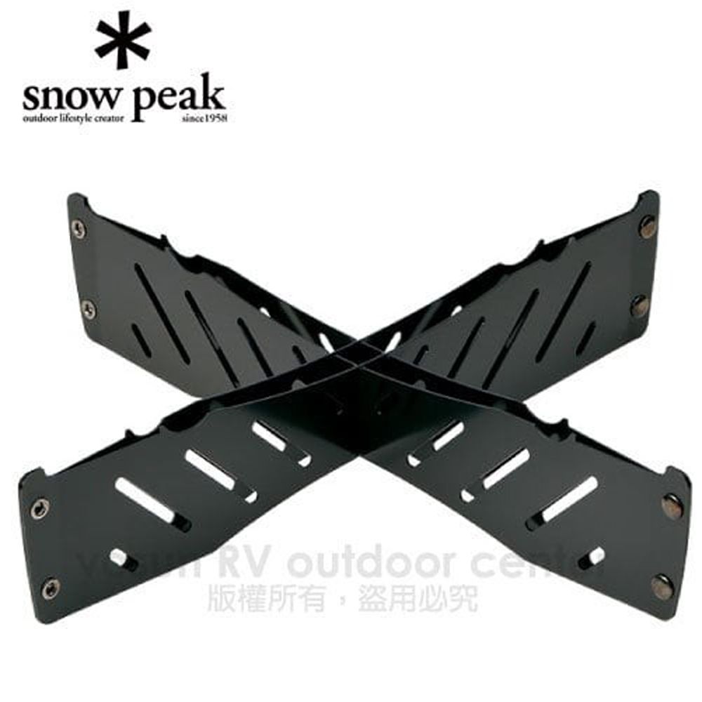 Snow Peak 日本 公司貨 焚火台-隔熱底座 S (Fireplace Base Plate Stand S)/ST-031BS