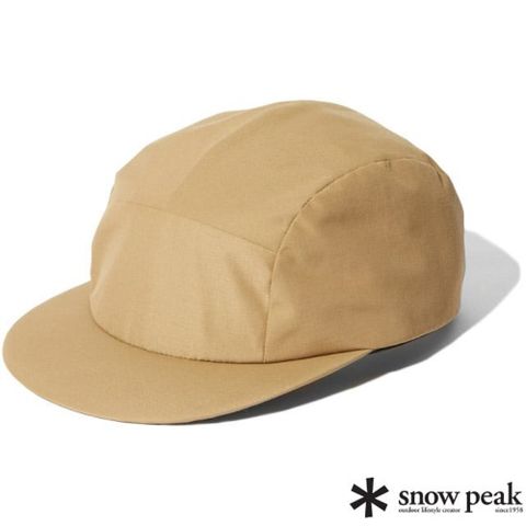 【Snow Peak】男女 FR Outdoor Cap 遮陽防曬難燃棒球帽.鴨舌帽.休閒運動帽/AC-23AU001CY 狼棕色