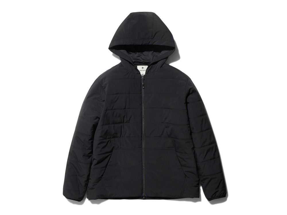 Snow Peak  彈性保暖連帽外套 Flexible Insulated Zip Up Hoodie 黑 SW-23AU004