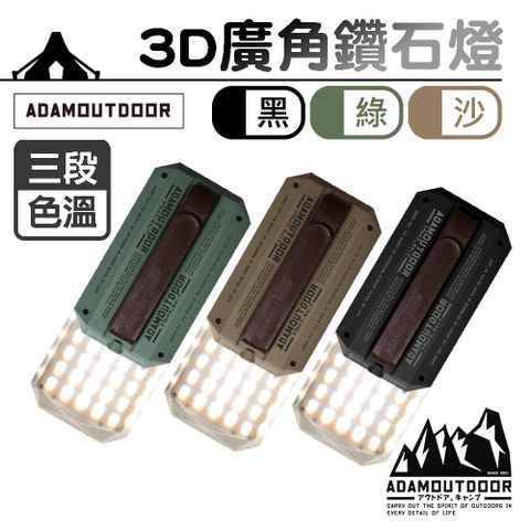 ADAMOUTDOOR 3D廣角鑽石燈 ADCL-CP160