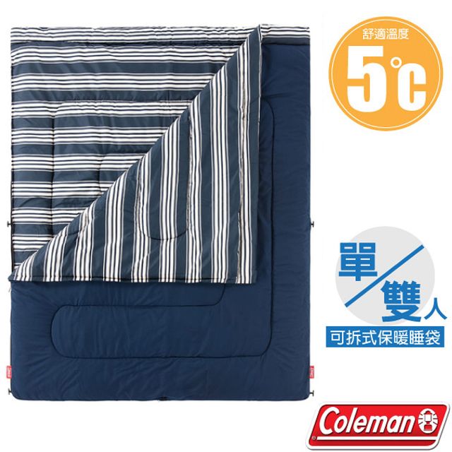 Coleman 【美國 】新款 冒險家足部睡袋(150190cm.舒適溫度5以上).信封型睡袋_CM-38136