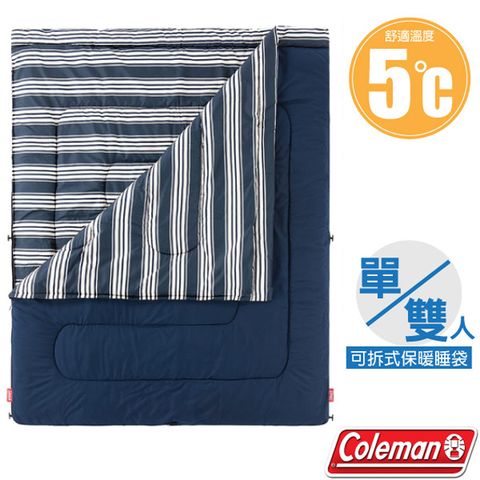 【美國 Coleman】新款 冒險家足部睡袋(150×190cm.舒適溫度5℃以上).信封型睡袋_CM-38136