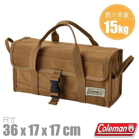 【美國 Coleman】超實用棉質帆布營釘工具袋.露營裝備收納袋_CM-37441