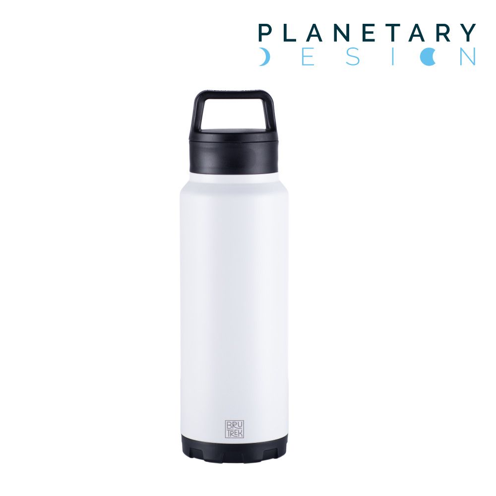  Planetary Design 雙蓋真空保溫瓶 BruTrekker Bottle GR1332 (32oz)【Snowflake 雪花白】