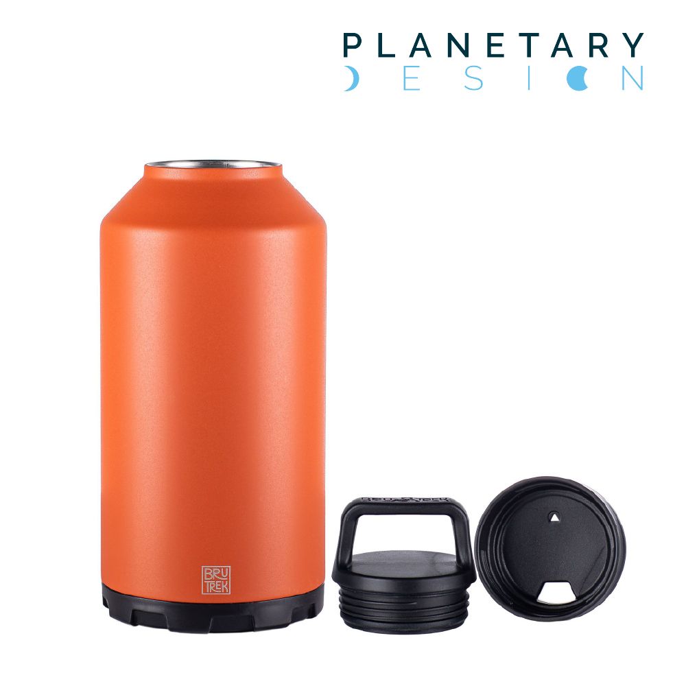  Planetary Design 雙蓋真空保溫瓶 BruTrekker Bottle GR1064 (64oz)【Red Rock 橘紅】