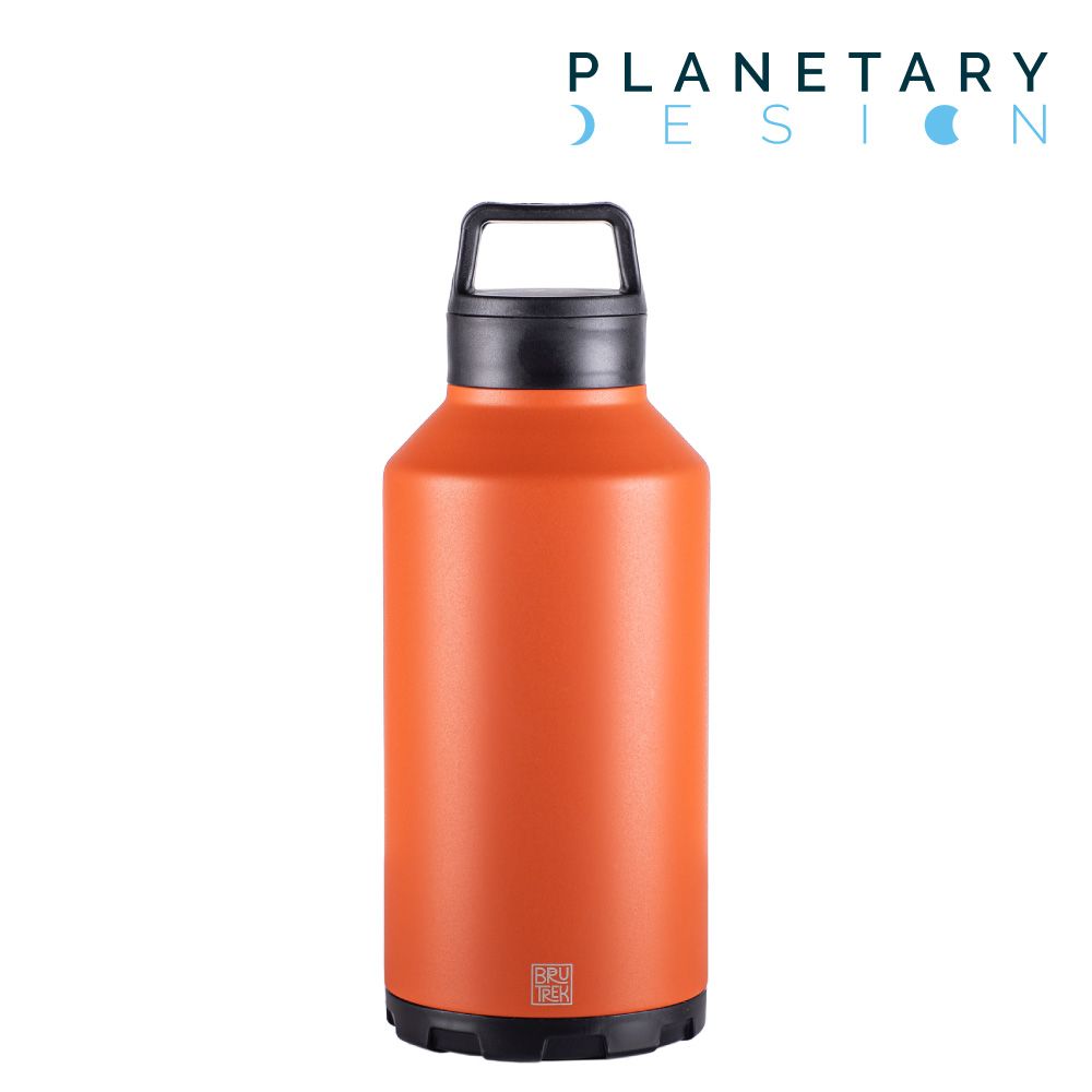  Planetary Design 雙蓋真空保溫瓶 BruTrekker Bottle GR1064 (64oz)【Red Rock 橘紅】