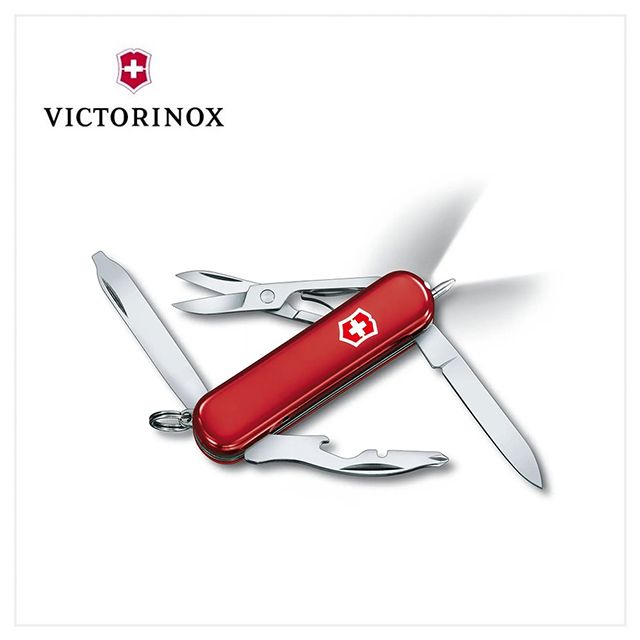 VICTORINOX 維氏 瑞士刀 10用 58mm 紅 0.6366