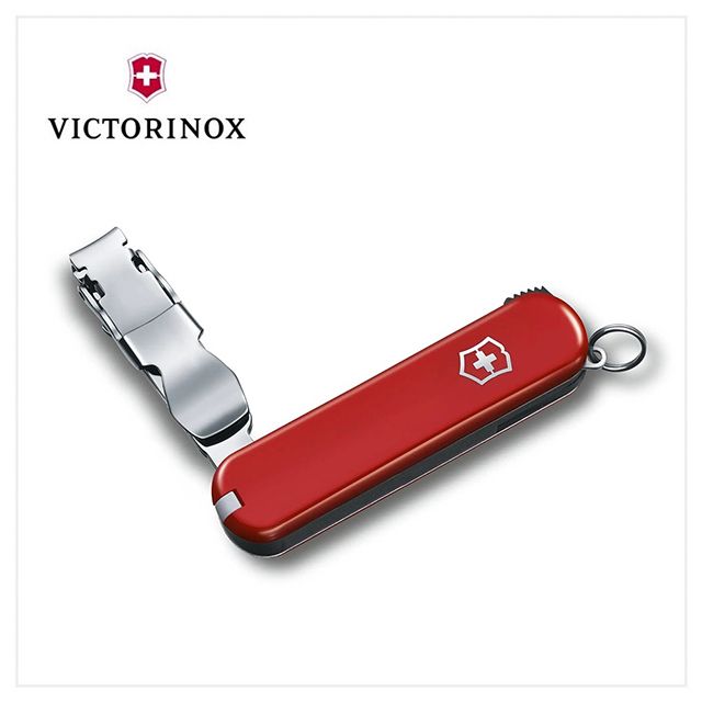 VICTORINOX 維氏 Nail Clip 582 瑞士刀 65mm/4用/紅 0.6453