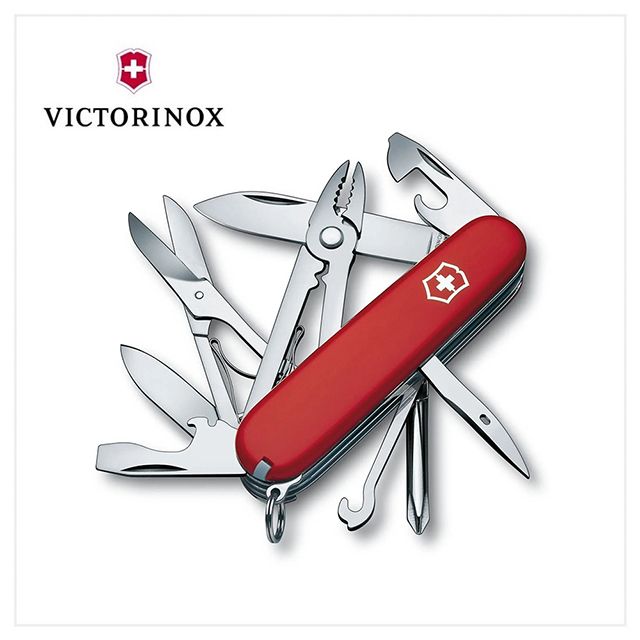 VICTORINOX 維氏  Deluxe Tinker 17用瑞士刀 紅 1.4723