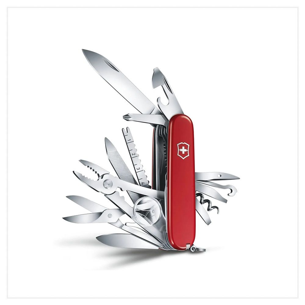 VICTORINOX 維氏  Swiss Champ 33用冠軍刀 紅 1.6795