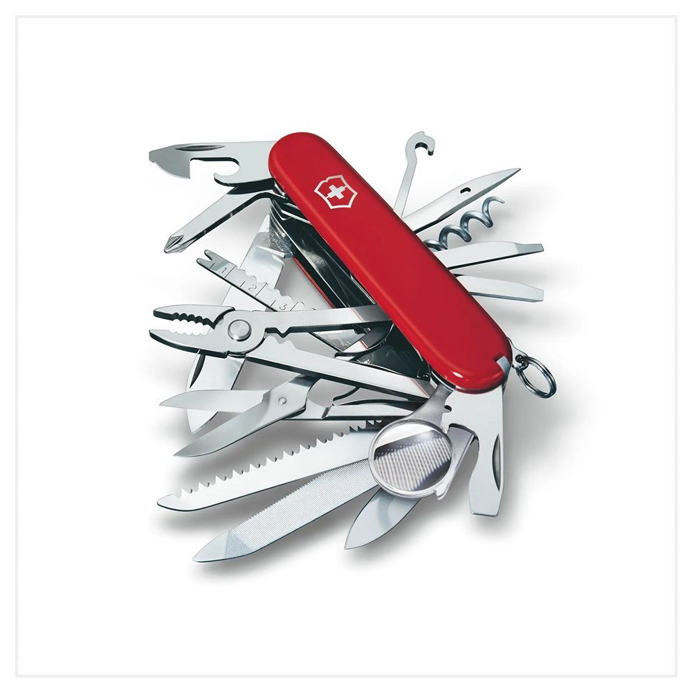 VICTORINOX 維氏  Swiss Champ 33用冠軍刀 紅 1.6795