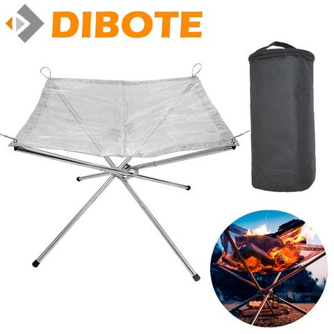 DIBOTE 迪伯特 便攜式簡易不鏽鋼焚火台