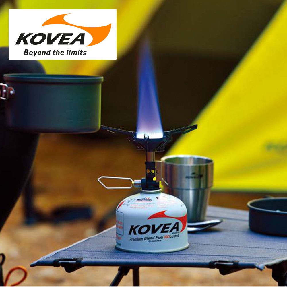 Kovea 韓國 防風輕量穩壓登山爐 V1(KGB-1607) 大火力 抗低溫 瓦斯爐 攻頂爐 高山爐 野營爐頭 登山 露營 野炊爐具 迷你爐 口袋爐