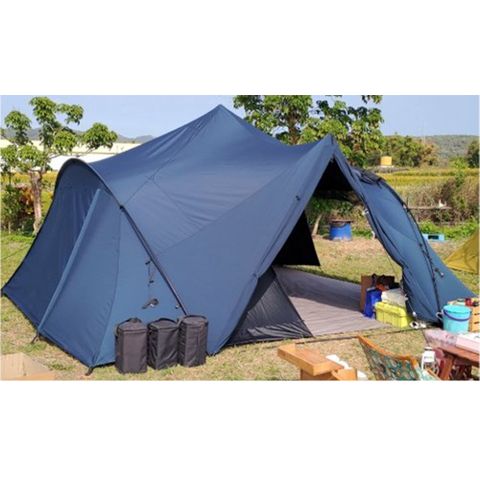 【TiiTENT】SPACE 太空棉感露營帳(超大舒適空間).客廳帳棚_TSE450 深藍