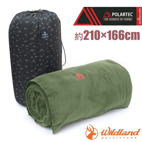 WILDLAND 荒野 軍規 Polortec 抗靜電5合1睡毯(約210166cm.僅871g)/P2028-112 常春藤綠