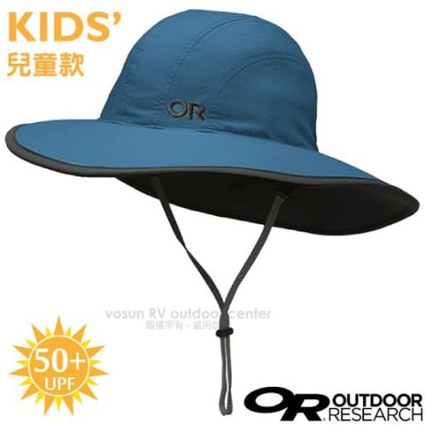 【美國 Outdoor Research】童款 抗紫外線透氣牛仔大盤帽子/243464-1856 藍色