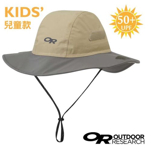 【美國 Outdoor Research】兒童款 Seattle Sombrero 防水透氣防風牛仔大盤帽子/264410 卡其