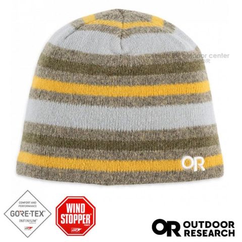 Outdoor Research 【美國 】GTX Spitsbergen Beanie 防風透氣快乾保暖羊毛帽/300038 橄欖綠沙色