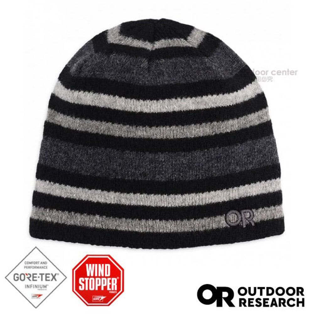 Outdoor Research 【美國 】GTX Spitsbergen Beanie 防風透氣快乾保暖羊毛帽/300038 黑