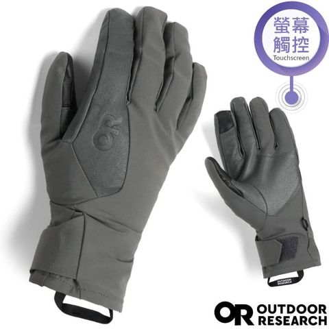 【Outdoor Research】男 Sureshot Pro Gloves 防水透氣保暖手套(可觸控)/OR300550-0890 炭灰