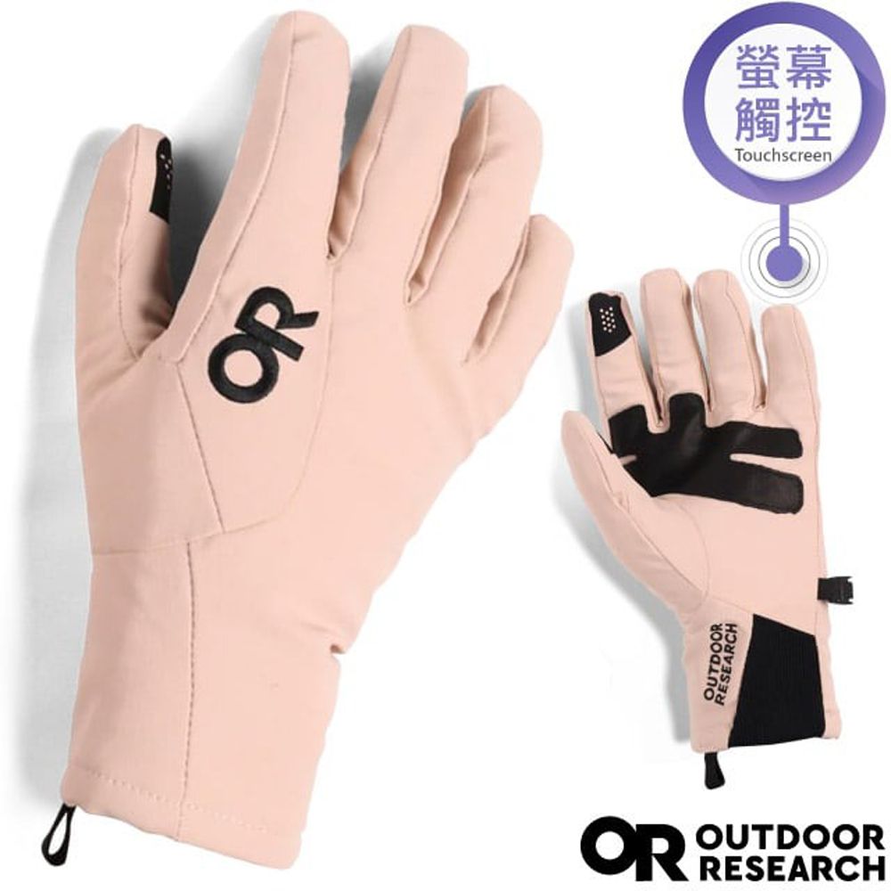 Outdoor Research 女 Sureshot Softshell Gloves 防水透氣保暖手套/OR300023-2450 純淨粉