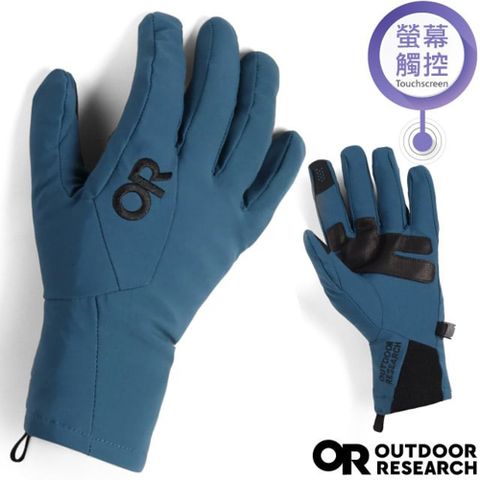 Outdoor Research 女 Sureshot Softshell Gloves 防水透氣保暖手套/OR300023-2447 海港藍