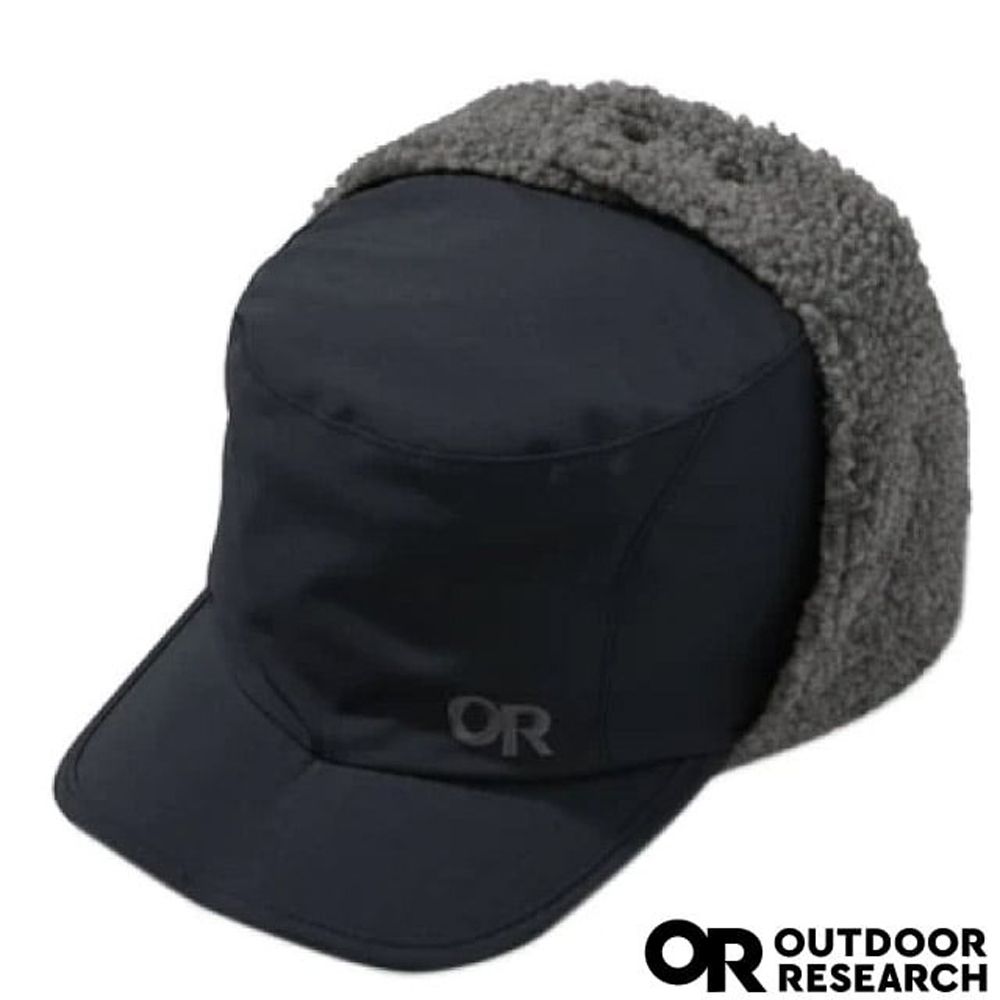 Outdoor Research WHITEFISH HAT 輕量透氣排汗保暖護耳帽子(內附收納式口罩)/283252-0001 黑