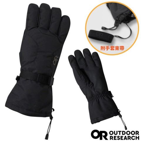 Outdoor Research 男 Adrenaline Gloves 防水透氣保暖手套(可調腕圍)/OR283282-0001 黑