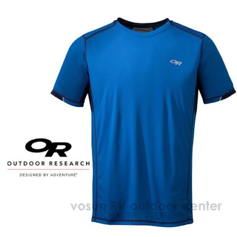 【Outdoor Research】男新款 OCTANE S/S TEE 輕量快乾抗菌短袖排汗衫/藍色 OR50070