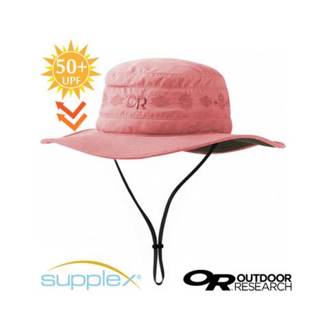 【Outdoor Research】OR 超輕防曬抗UV透氣可調可收折中盤帽子/243442-2039 石英粉